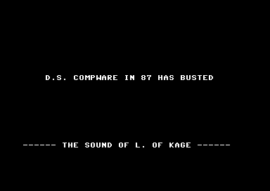 The Sound of Legend of Kage